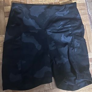 Camo bike shorts